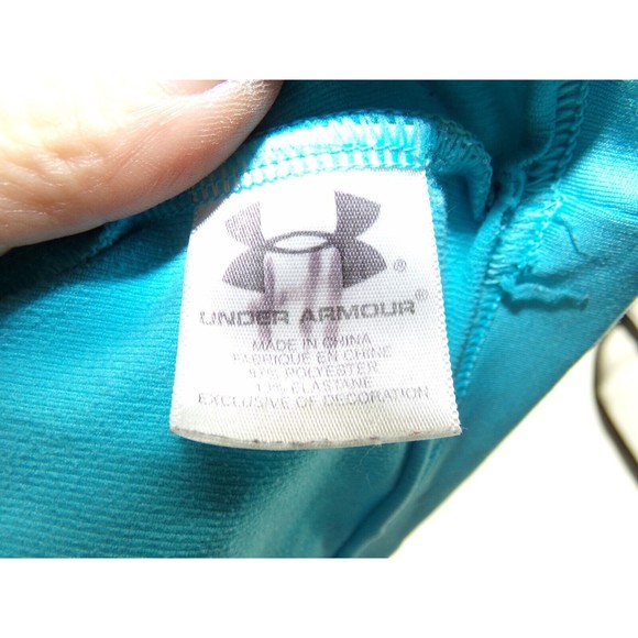 Under Armour Womens Pullover Size Small Hoodie Loose Heat Gear Blue - Picture 6 of 8